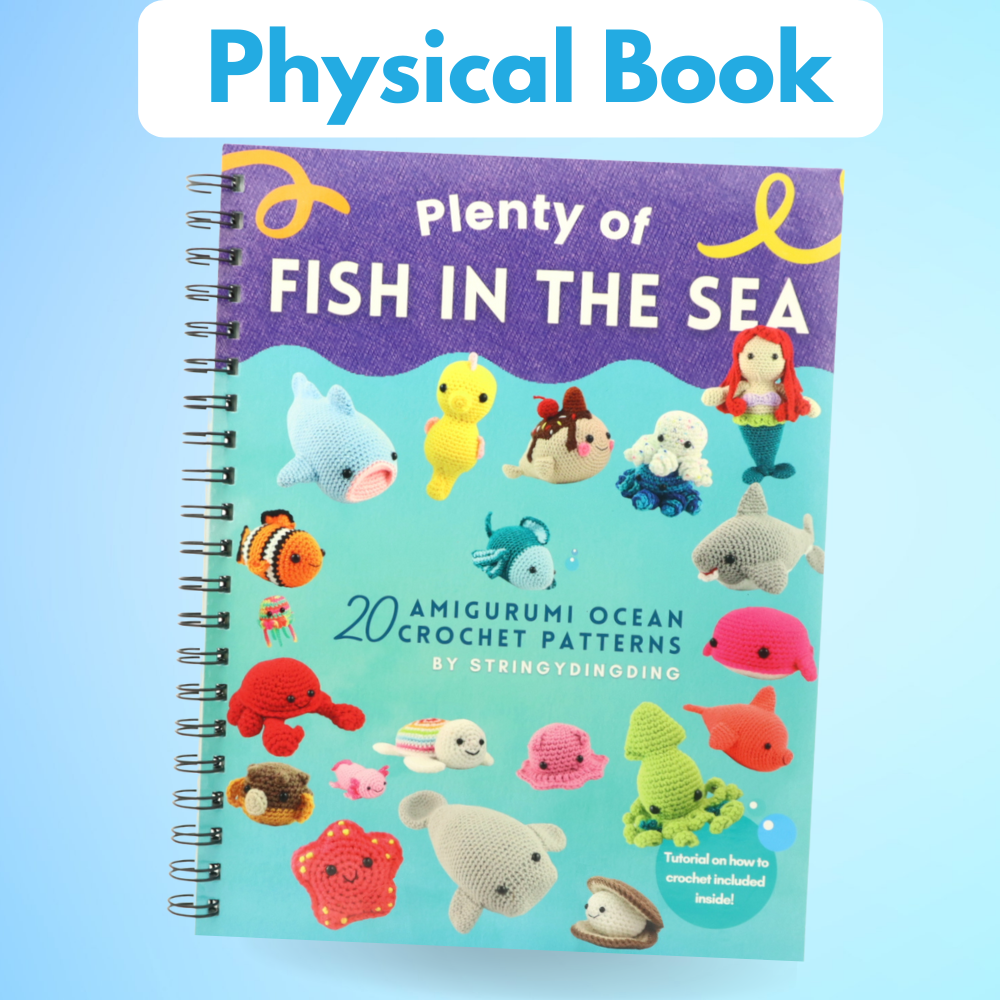 Book: Plenty of Fish in the Sea - 20 Amigurumi Crochet Patterns (Physical)